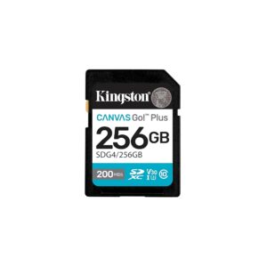 Kingston Canvas Go! Plus 265GB SDG4 Memory Card