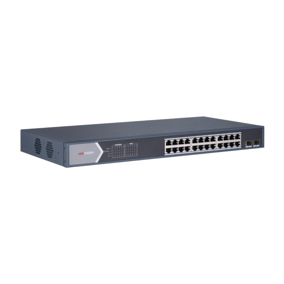 Hikvision 24 Port Gigabit Unmanaged POE DS-3E0526P-E Switch