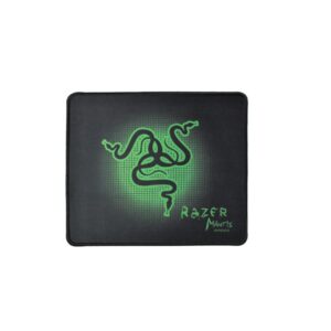 black and green 21 x 25 x 0.15 cm mousepad