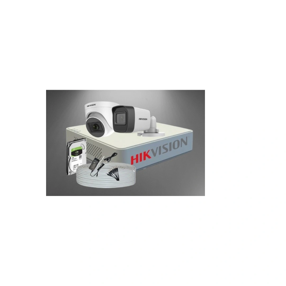 Tiandy 4mp-6Cameras Security System