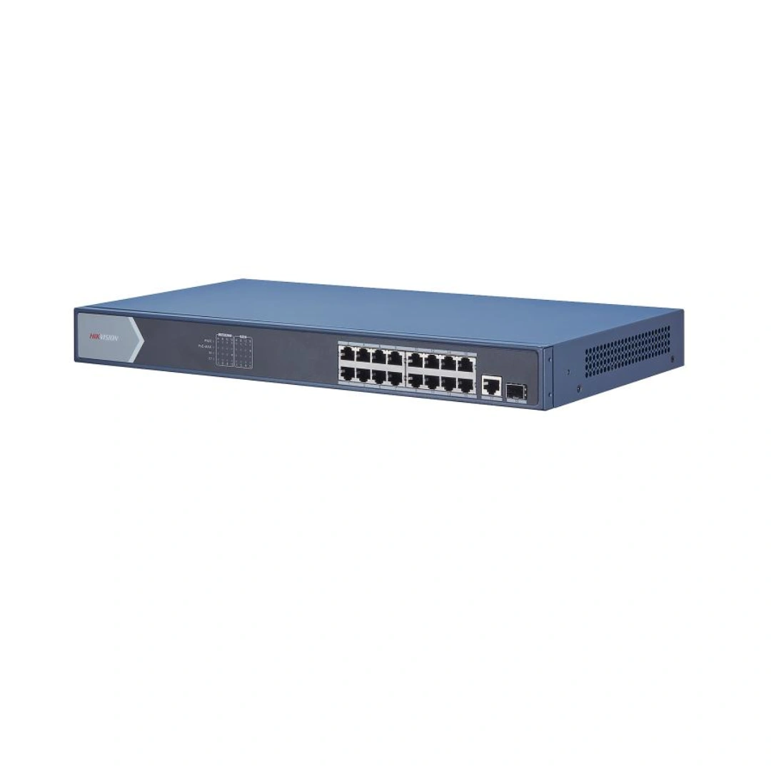 Hikvision 16 Port Gigabit Unmanaged POE DS-3E0518P-E Switch