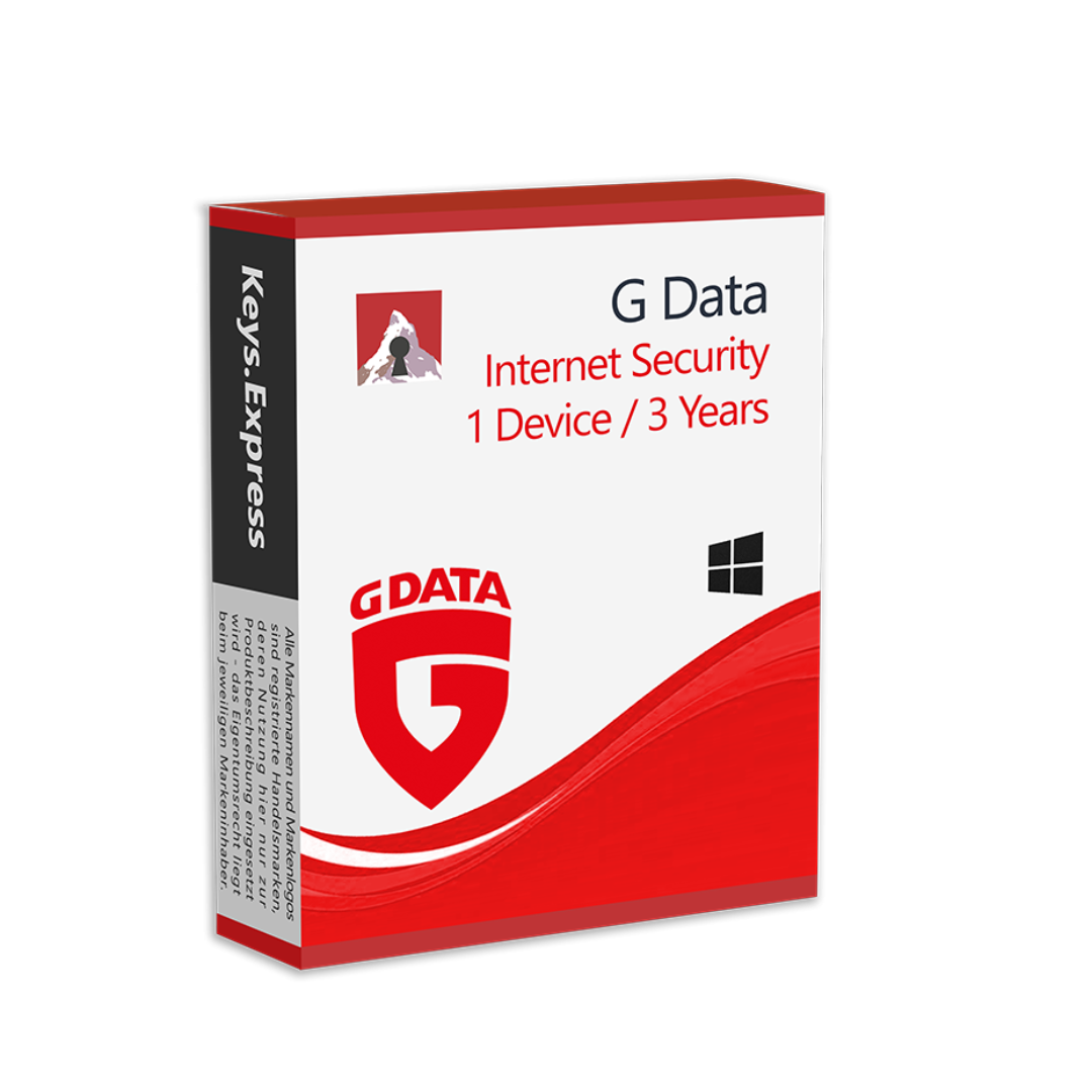 GDATA Internet Security 1 User / 3 Years
