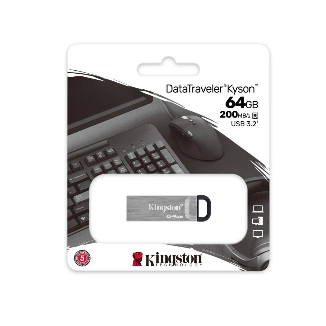 Kingston DTKN/64GB Metal Flash Memory