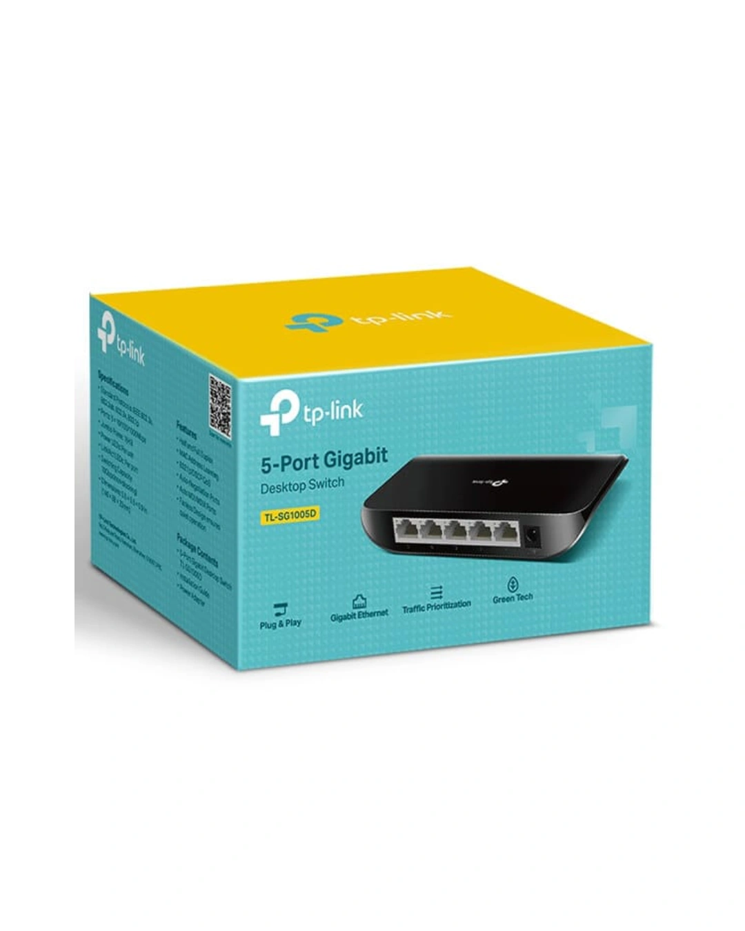 TP-LINK TL-SG1005D 5-Port Gigabit Desktop Switch