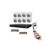 Hikvision 2mp 8 Cameras Security System