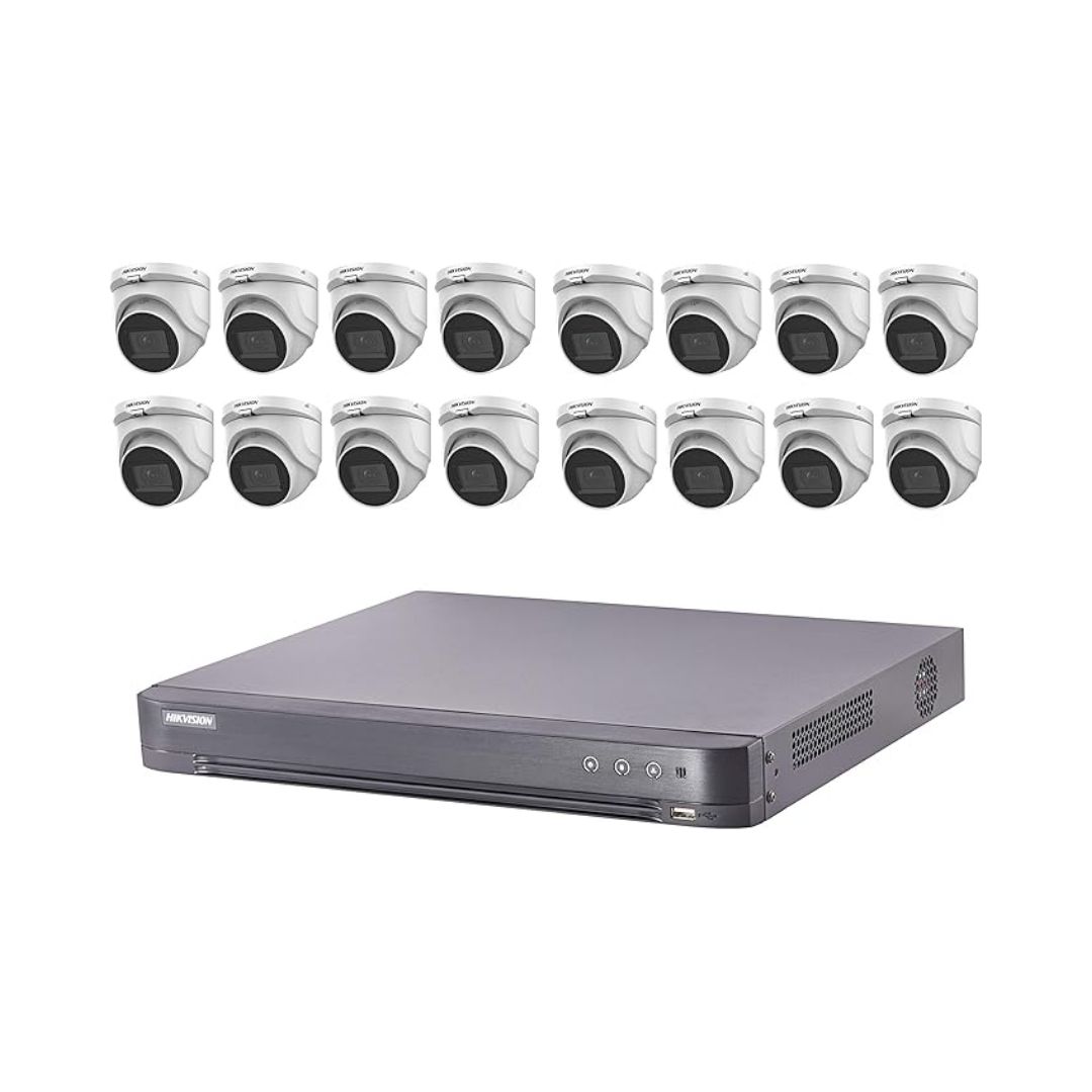 Hikvision 5mp 16 Cameras Security System