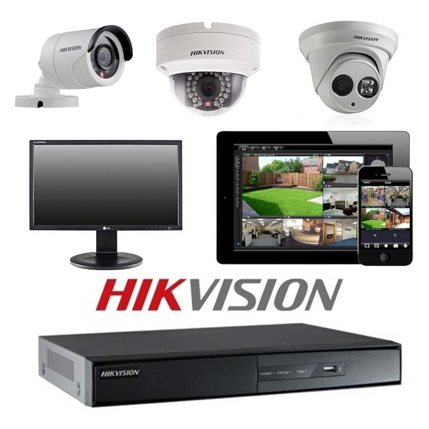 Hikvision 5mp 8 Cameras Security System