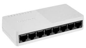 Hikvision 8 Port Gigabit Unmanaged Desktop DS-3E0508D-E Switch
