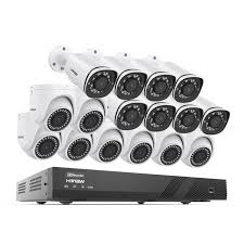 Hikvision 8mp 16 Cameras Hybrid Light Security System