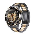 KALOBEE AMERICA SK4 PRO MAX BLACK GOLD EDITION WATCH WITH 2 STRAP