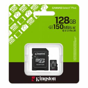 KINGSTON SDCS2/128GB CANVAS SELECT PLUS MICRO SD CARD