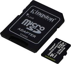 KINGSTON SDCS2/512GB CANVAS SELECT PLUS MICRO SD CARD