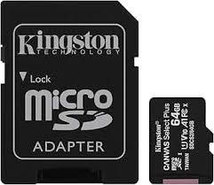 KINGSTON SDCS2/64GB CANVAS SELECT PLUS MICRO SD CARD