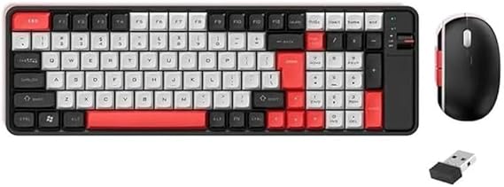 QW-06 Wireless keyboard and mouse combo (multi-color)