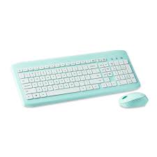 KM-666 Wireless keyboard and mouse combo 2.4g (multi-color)