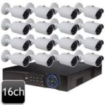 Tiandy 2mp ColorVU-16 Cameras Security System