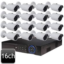 Tiandy 2mp ColorVU-16 Cameras Security System