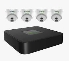 Tiandy 4mp ColorVU-8Cameras Security System