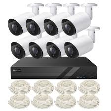 Tiandy 5mp ColorVU-8Cameras Security System