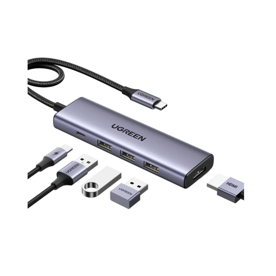 Ugreen 50209 USB-C 5 in 1 Multifunction Adapter