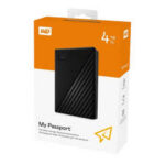 WD MY PASSPORT 4TB 3.2 External HDD