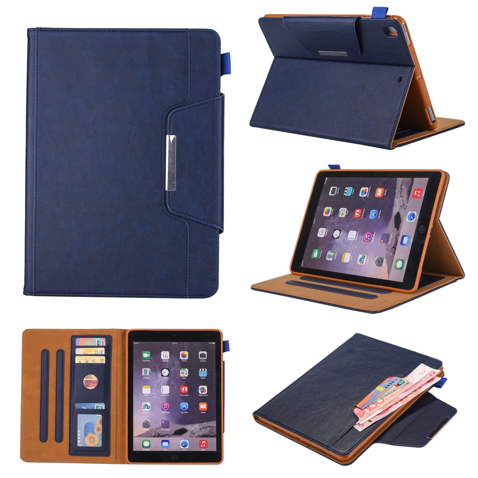 Yasoomade JH4H3A13 -10 Blue Leather PU Case"