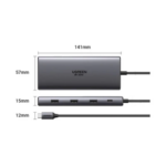 Ugreen (15534) USB-C 10-in-1 Multifunction Adapter