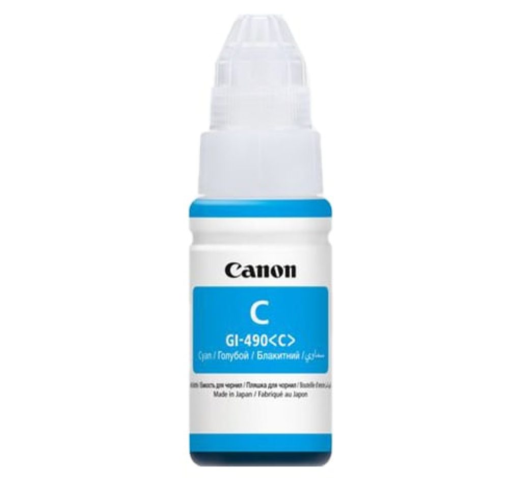 Canon GI-490 Cyan Ink Bottle