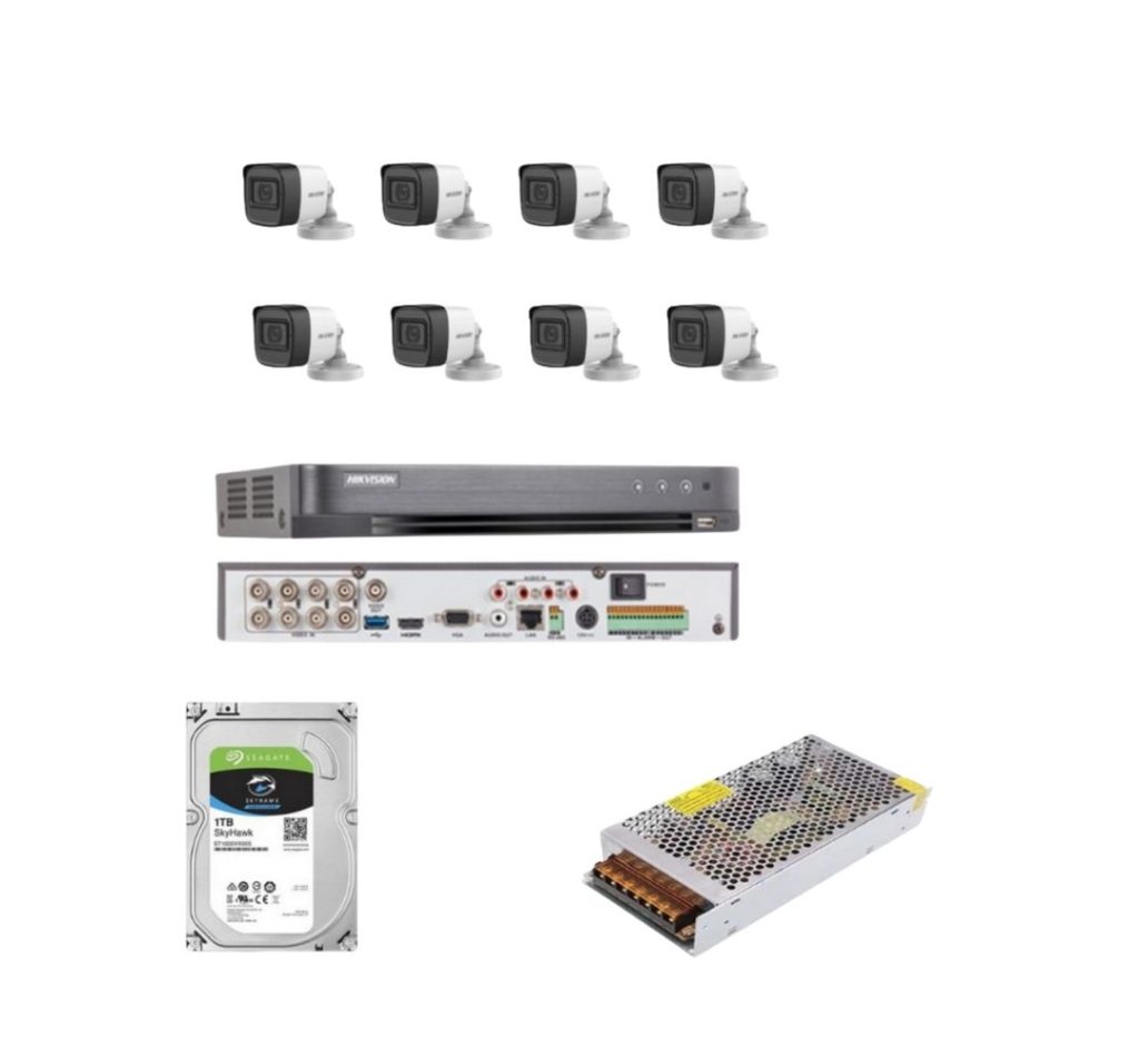 HIK‑5MP‑8CAM‑CVU‑SYS